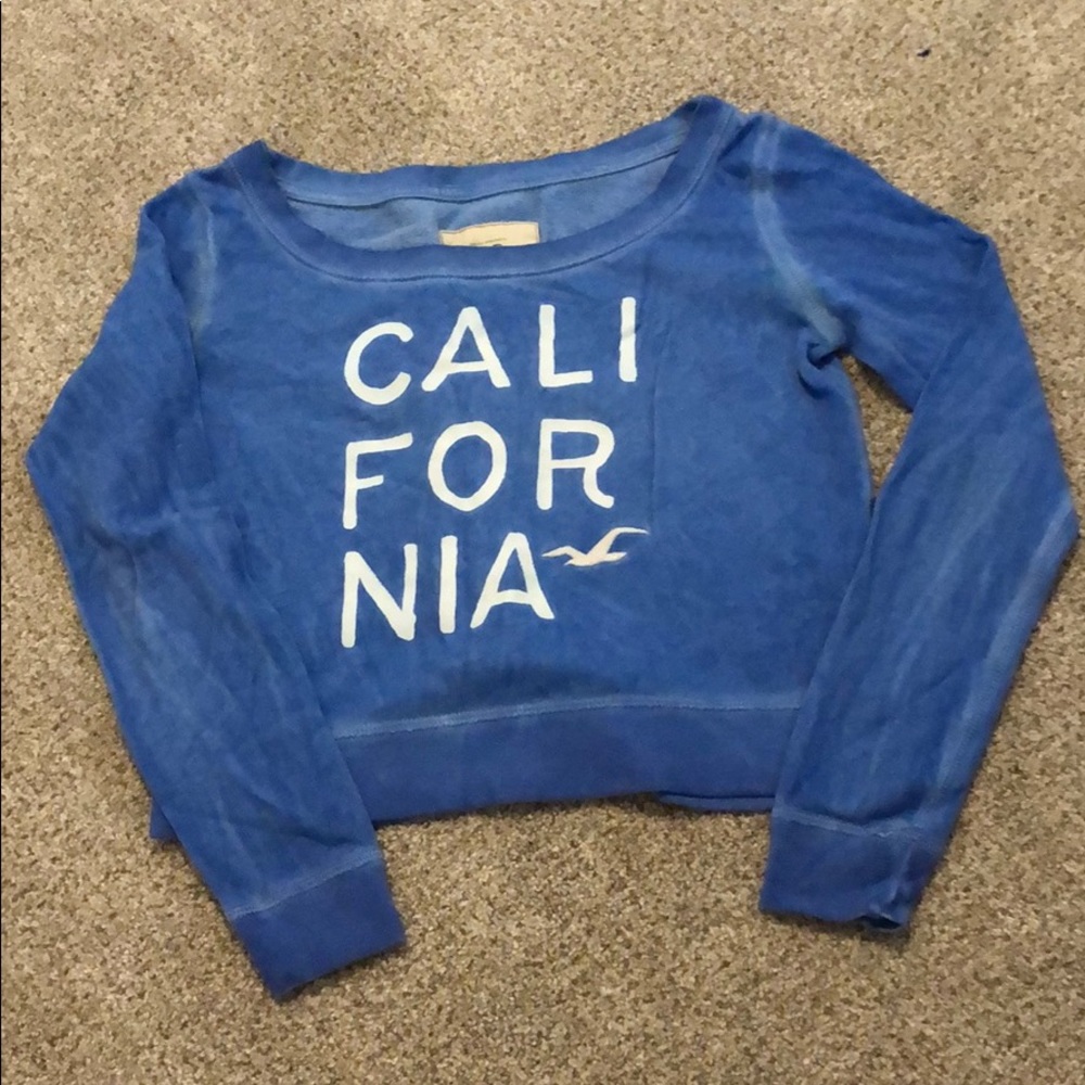 Hollister Blue Long Sleeve